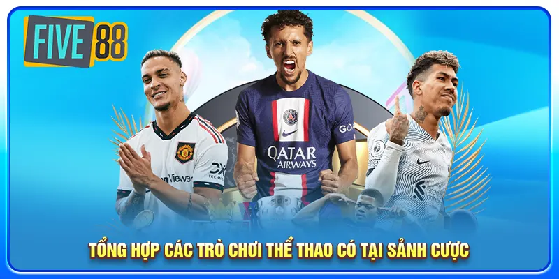 Tổng hợp các trò chơi thể thao có tại sảnh cược